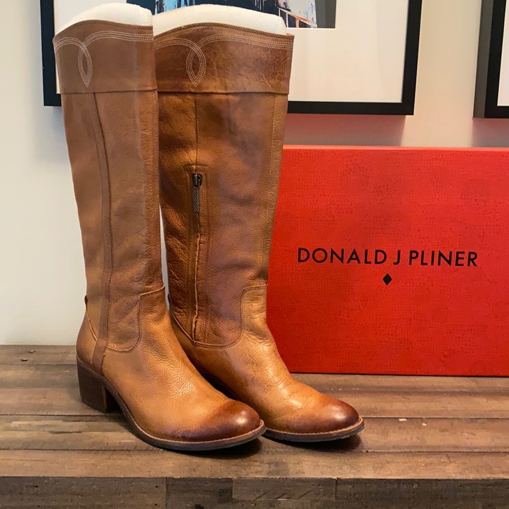 Donald Pliner knee high boots